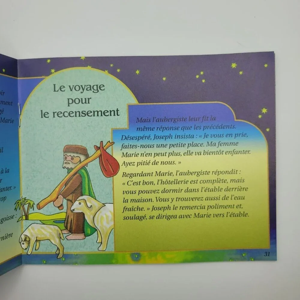 Playmobil Nativity Story Book For Set 3996 Multiple Language Christianity German